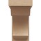 Ekena Millwork 7"W x 14"D x 14"H Classic Emerson Rough Cedar Woodgrain TimberThane Corbel, Primed Tan CORUR07X14X14EMRRCPR - alternate 6